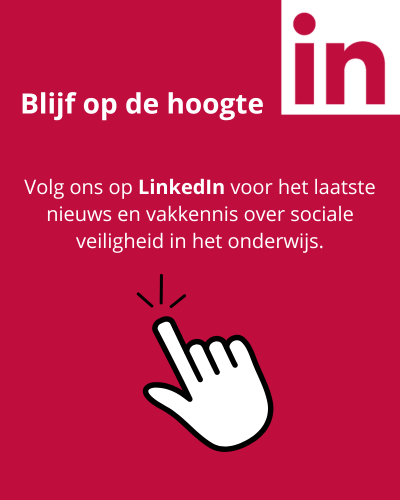Popup volg School & Veiligheid op LinkedIn